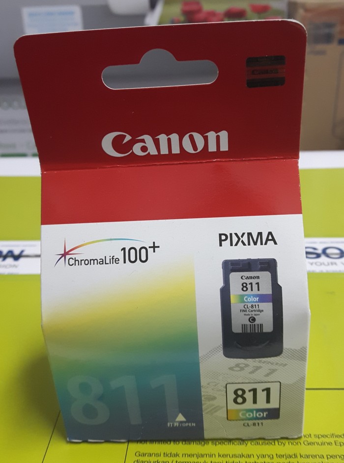 Jual TINTA CANON CL 811 ORIGINAL Jakarta Utara MANDIRI