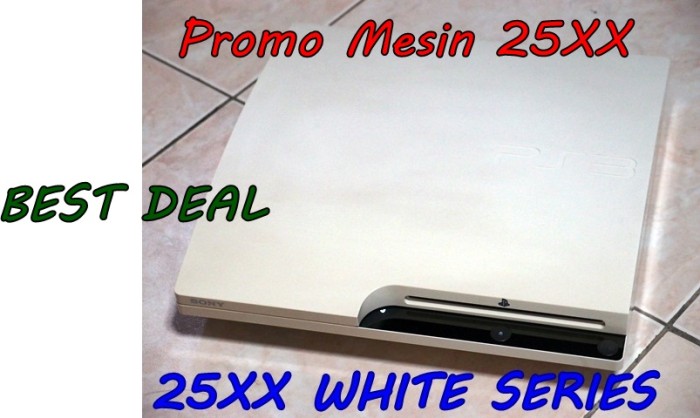 jual ps3 slim 120gb cfw seri 25xx putih andromeda jaya jual ps3 slim 120gb cfw seri 25xx putih andromeda jaya