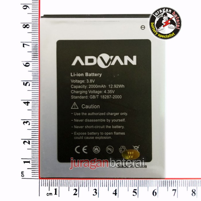 Batre Batrei Baterai ADVAN S5F 2500mAh Original .