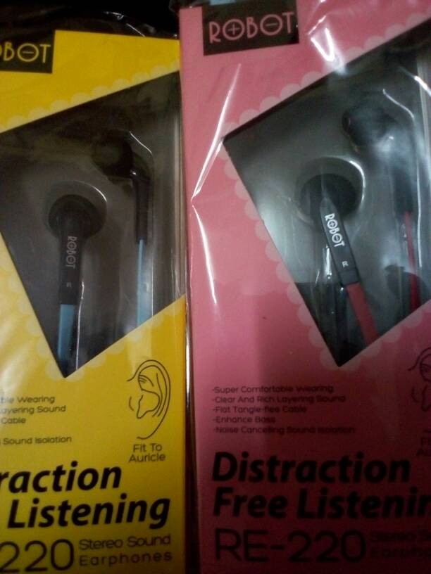 HEADSET ROBOT WARNA ISI BIRU MERAH PUTIH