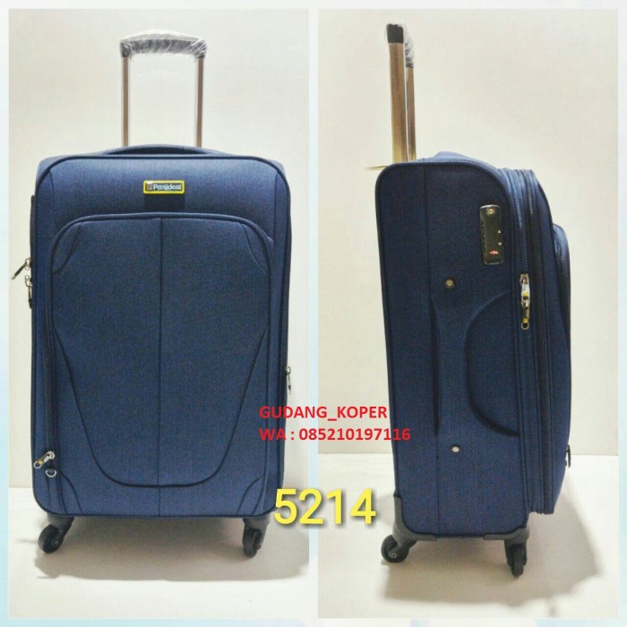 jual koper president kanvas 5214 20inch gudang koper jual koper president kanvas 5214 20inch gudang koper