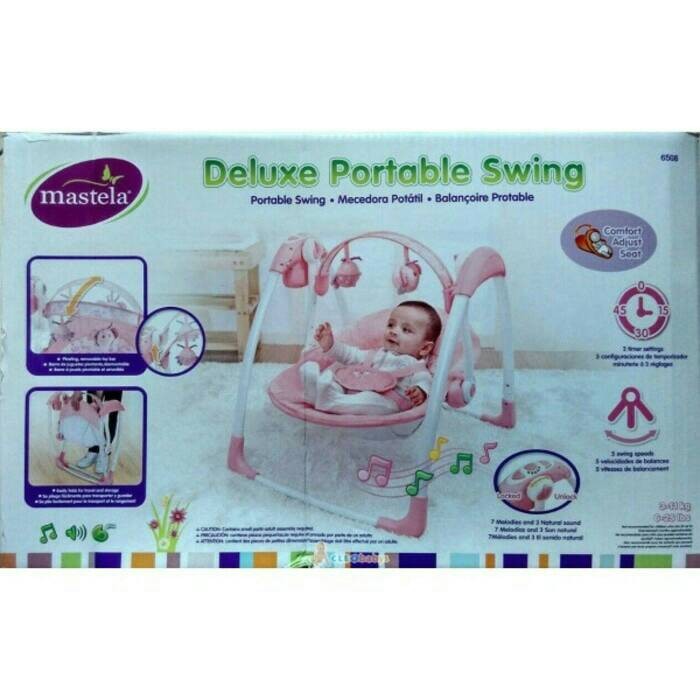 new mastela portable swing sku#17204