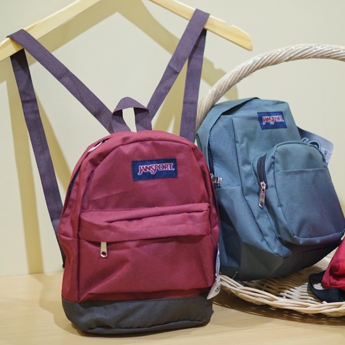 Tas Ransel Kecil Jansport Mini Cewek /Wanita Murah Keren Terbaru