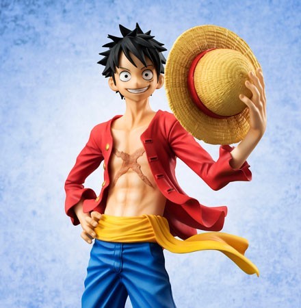 Excellent Model P.O.P One Piece Sailing Again Monkey D Luffy Me... FROM JAPAN