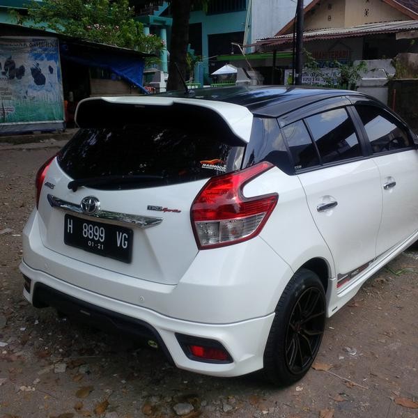 jual jual spoiler belakang plastik toyota all new yaris trd baru akseso dermaga shop jual jual spoiler belakang plastik toyota all new yaris trd baru akseso dermaga shop