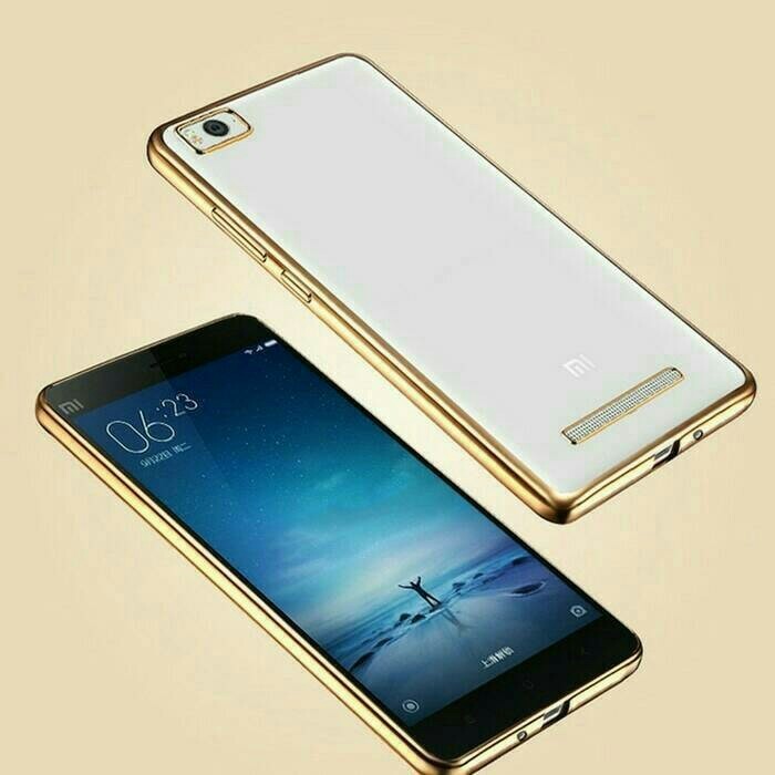 4a Silver Source · Softcase Silicon Jelly Case List Shining Chrome for Xiaomi .