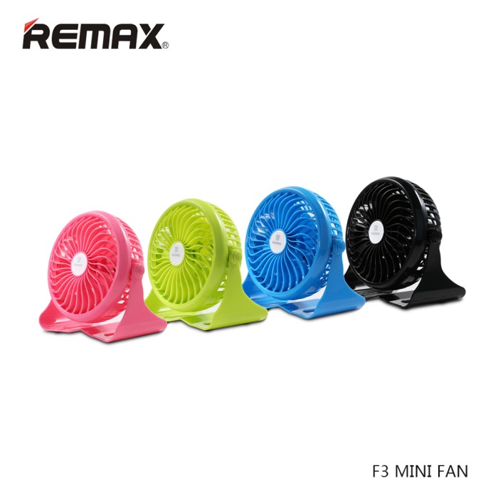 Remax - F3 Kipas Angin Mini Rechargeable USB Mini Fan