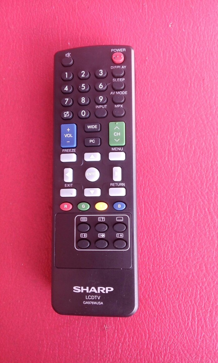 jual remote tv lcd led merk sharp aquos original toko jual remote tv lcd led merk sharp aquos original toko