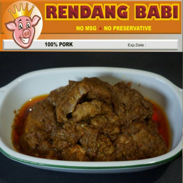 83+ Gambar Rendang Babi Terlihat Keren 83+ Gambar Rendang Babi Terlihat Keren