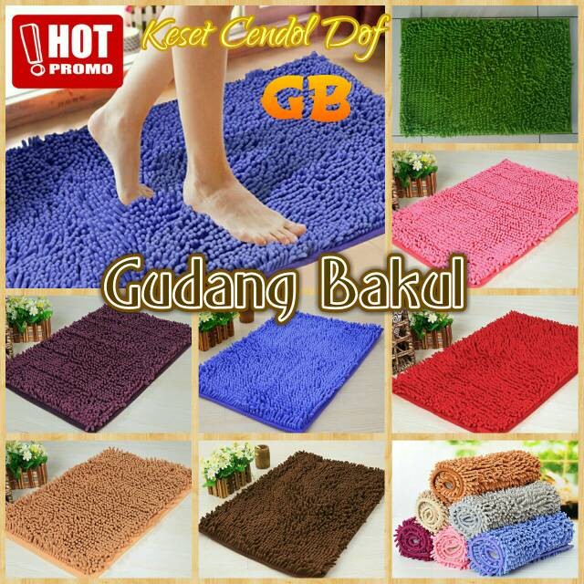 Keset Cendol Dof / Keset Cendol Microfiber lembut dan menyerap air