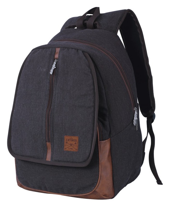 Tas Ransel Canvas Laptop Cowol / Cewek ST 028 CATENZO
