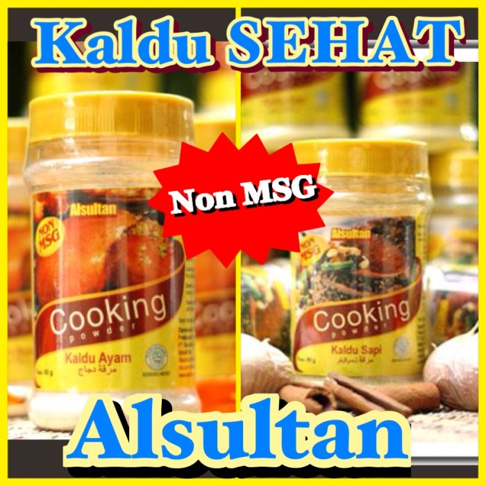 Bubuk Kaldu Sapi Non MSG Alsultan ( Kaldu Alsutan )