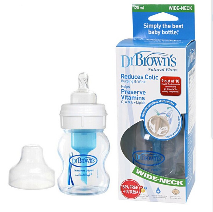 jual dr brown botol wide neck flow 120ml isi jual dr brown botol wide neck flow 120ml isi
