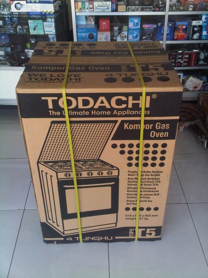 Jual Kompor Gas 4 Tungku Todachi Oven Teknindo Electric Kompor Gas 4 Tungku Todachi