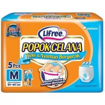 Lifree Popok Celana. Popok Dewasa. Pampers Dewasa M / L / XL