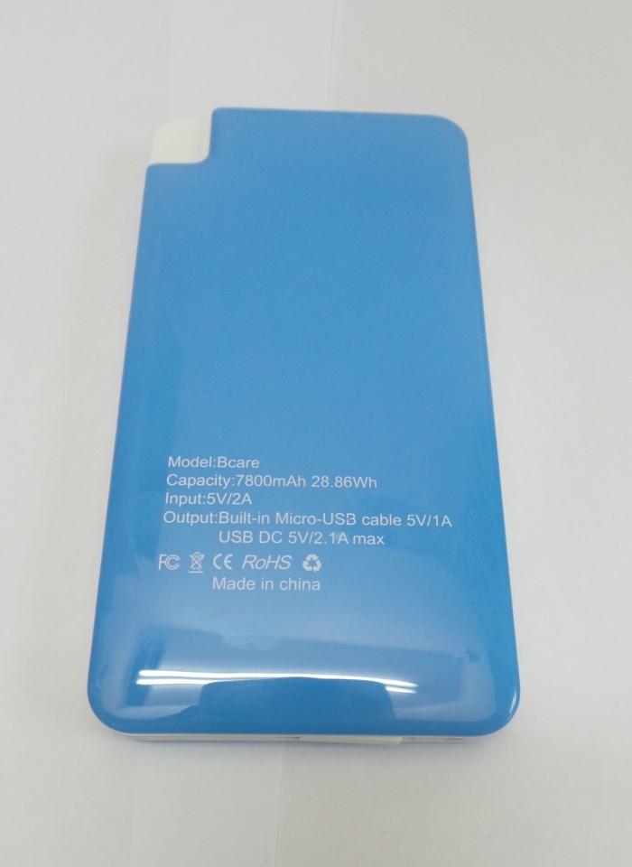 Powerbank Bcare Real Capacity 7800mAh Biru Original