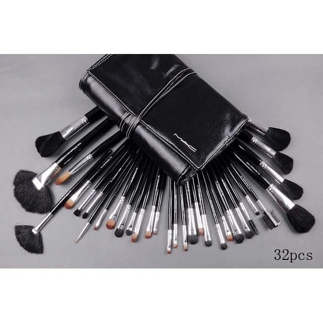 Jual Brush Mac Isi 32 Pc Kuas Makeup Alat Jakarta Barat Zahra Collection Tokopedia - 32 Pc Makeup Brush Set