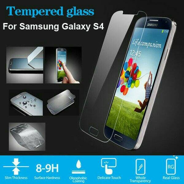 Tempered glass samsung galaxy s4 i9500/ anti gores kaca / screen guard