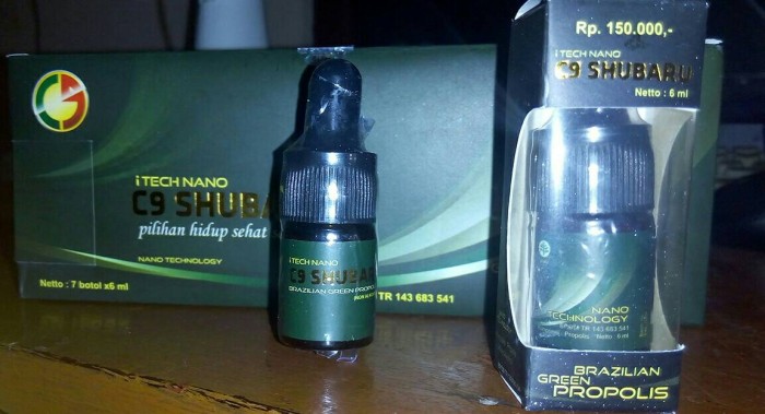 C9 iTech Nano Propolis isi 7 Original .