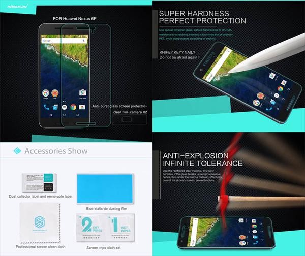 Nillkin Anti-Explosion H Glass Huawei Nexus 6P Tempered Glass