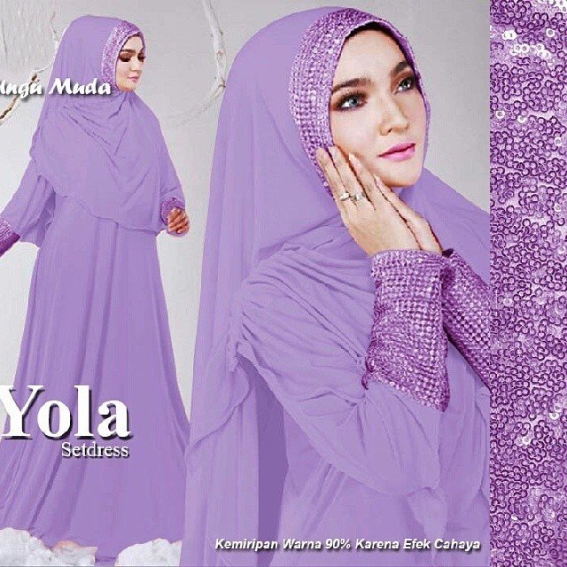 jual gamis busui ungu m baju muslim syari set maxi jual gamis busui ungu m baju muslim syari set maxi