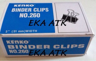 Jual Binder Clips Kenko 260 / Klip / Jepitan / Penjepit