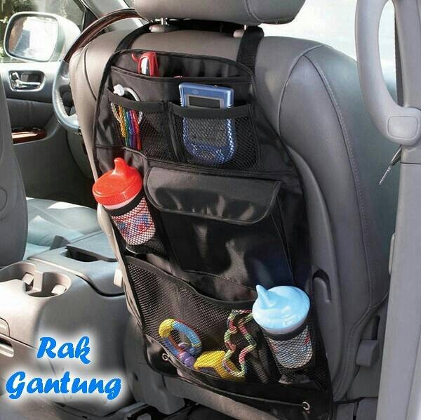 Rak Gantung yang dipasang dibelakang Jok Mobil