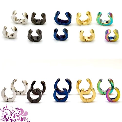 Jual Anting Jepit Titanium Anting Tanpa Tindik Wanita Pria jual anting jepit titanium anting tanpa tindik wanita pria