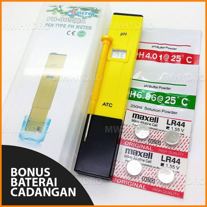 jual ph meter atc alat ukur air hidroponik akuarium jual ph meter atc alat ukur air hidroponik akuarium