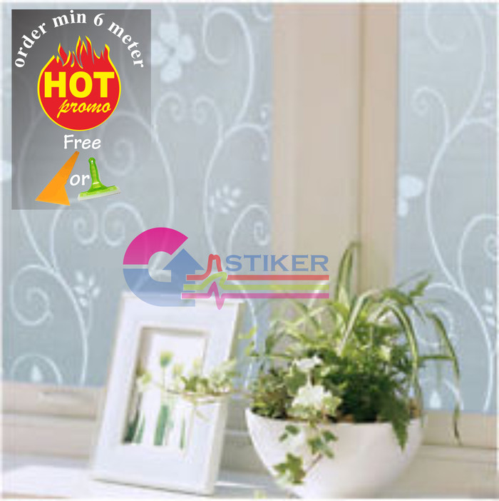 45 cm. Source · PVC Tahan Air Jendela Buram Stiker Kaca Film Rumah Kamar Mandi