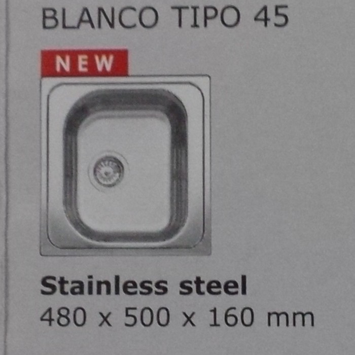 Jual Kitchen Zinc Blanco 1 Lobang Type Tipo 45 Enam Empat Tokopedia Kitchen Zinc Blanco 1 Lobang Type Tipo 45
