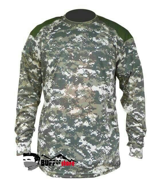 Foto Produk Kaos army panjang camo military (perbakin,tni,kopasus) dari zazoulstore