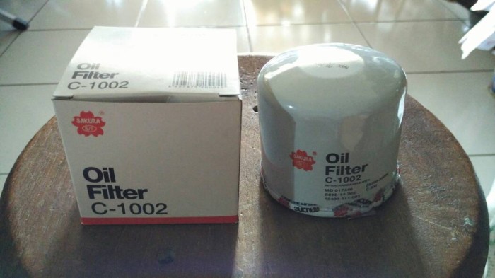 Jual Filter Oli Sakura T120ss Accent Kia Rio Kota