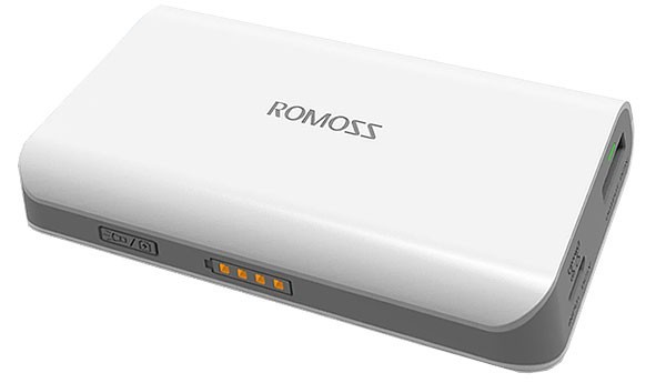 Romoss Solo 3 6000mAh White Powerbank | 6000 mAh Power Bank Putih