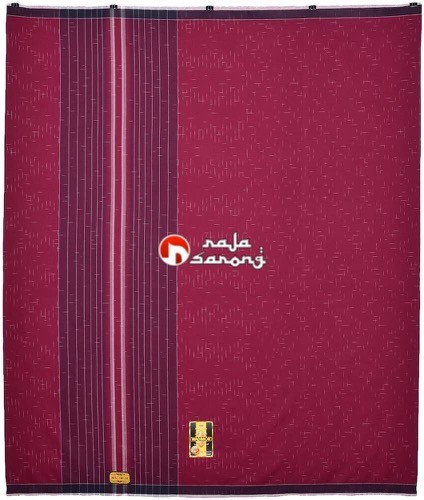 ... Sarung Wadimor Hujan Gerimis 777 002 Merah Marun