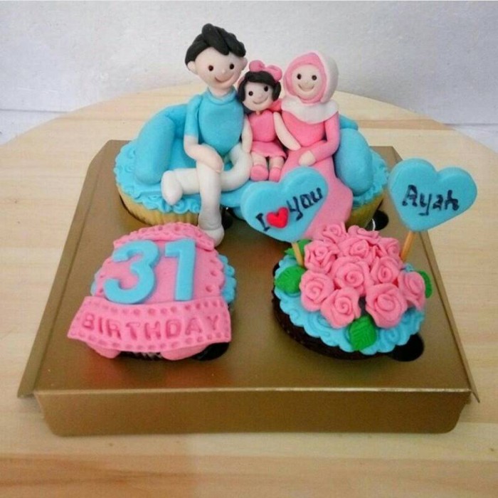 Jual Cupcake Birthday Bday Cake Kue Ulang Tahun Kota Bandung