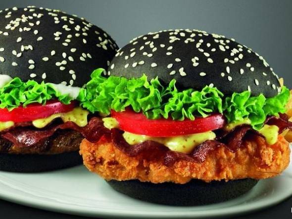 Hasil gambar untuk BLACK BURGER