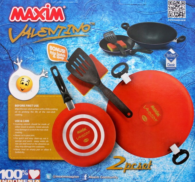 jual maxim panci set valentino 2pcs set sku 00253 00006 jual maxim panci set valentino 2pcs set sku 00253 00006