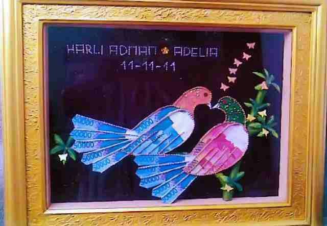 Mahar Pernikahan L Mahar Uang Model Burung Mahar Pernikahan L Mahar Uang Model Burung