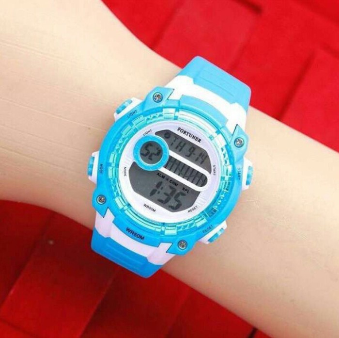 Jual Jam Tangan Anti Air Wanita Digital Fortuner Original jual jam tangan anti air wanita digital fortuner original