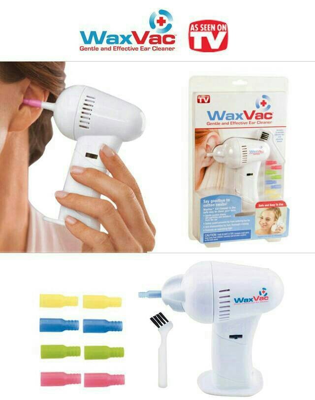 Glow Shop Waxvac Pembersih Kotoran Telinga Gratis Baterai Daftar Source · vacum ear cleaner alat pembersih kotoran telinga korek kuping waxvac