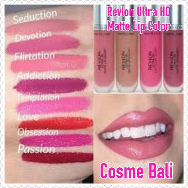 jual revlon ultra hd matte lip color lipstick original jual revlon ultra hd matte lip color lipstick original