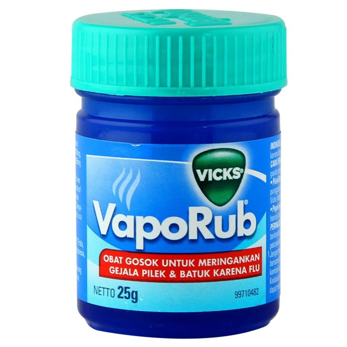 vicks vaporub 1 year old