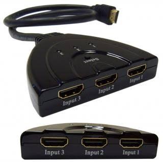 Foto Produk HDMI SWITCH 3 PORT (3 INPUT 1 OUTPUT) / HDMI SWITCHER dari VN STORE ONLINE