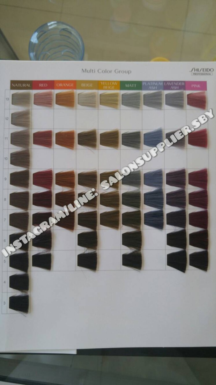 jual semir hair color shiseido ud megah abadi jual semir hair color shiseido ud megah abadi