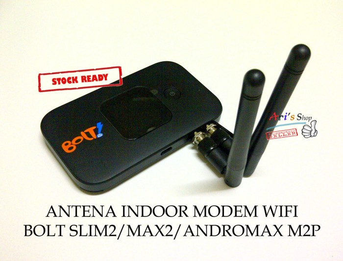 ANTENA INDOOR ~M3~ MODEM BOLT 4G SLIM2 MAX2 ANDROMAX M2P (SLIM MAX 2)