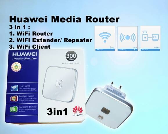 jual huawei media router ws322 3in1 wifi repeater extender router client uniq computer jual huawei media router ws322 3in1 wifi repeater extender router client uniq computer