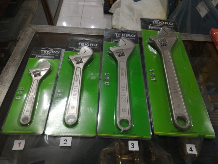 Jual kunci inggris 12 inch tekiro panjang 30 cm - Kota