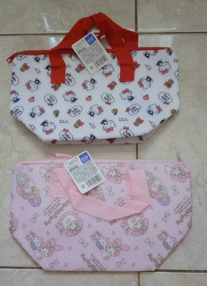 Jual Sanrio Portable Bag Hello Kitty / Aluminium Cooler