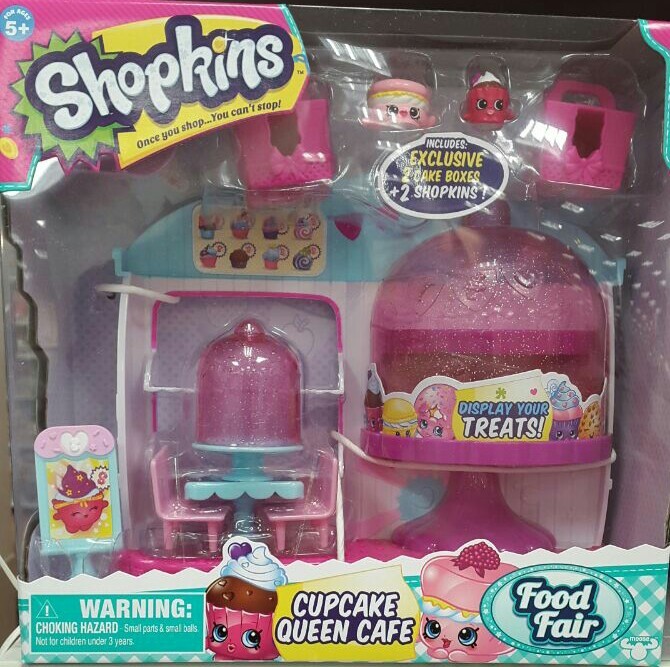Jual Shopkins Original Cupcake Queen Cafe Tamara Line Tokopedia